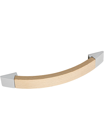 Bogengriff mit Sockel Zinkdruckguß Chrom matt 2841621280