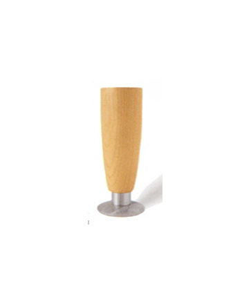 Möbelfuß Buche roh Höhe 150mm konisch 34715002