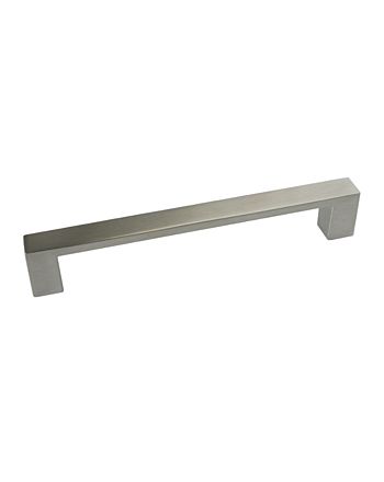 Gehrungsgriff Edelstahl 16x6mm Sockel 16x16mm LA 256mm 50550256