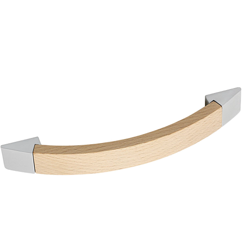 Bogengriff mit Sockel Zinkdruckguß Chrom matt 2841621280