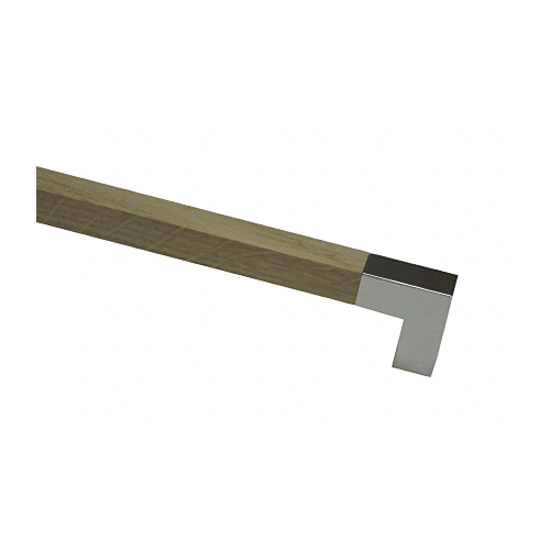 Stangengriff Eiche roh/Chrom glänzend LA 256mm 2932692604